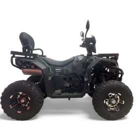 Квадроцикл Motax Grizlik W200 Lux, черный-зеленый камуфляж