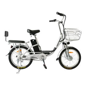 Электровелосипед Hiper Engine Nova D2, silver
