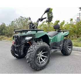 Электроквадроцикл GreenCamel Сахара A1070 4x4 (10kW 120Ah 70 км/ч) блокировки темно-зеленый