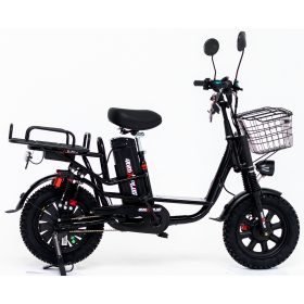 Электровелосипед AVM E-ALFA Fat, черный
