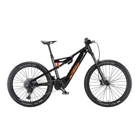 Электровелосипед KTM Macina Kapoho 7973, пылающий черный