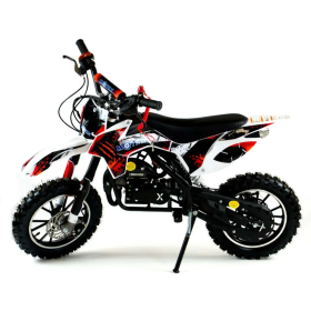 Мини кросс бензиновый Motax Minicross 50 PS, белый-красный