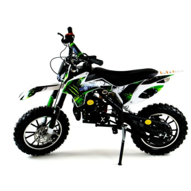 Мини кросс бензиновый Motax Minicross 50 PS, белый-зеленый