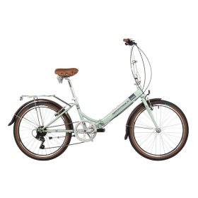 Велосипед Novatrack 24" Aurora (2024), мятный