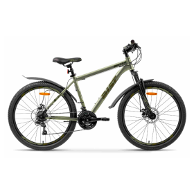 Велосипед Aist Quest Disc 26 2024 зеленый