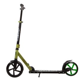 Самокат Novatrack Polis Pro 230 (2021), зеленый