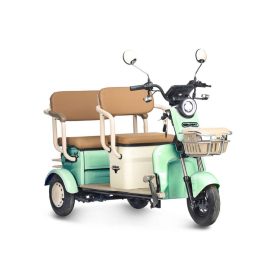 Электротрицикл Rutrike Gelbert Atlas 600, зеленый