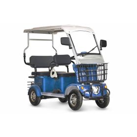 Электротрицикл Rutrike Gelbert Hara 600, синий