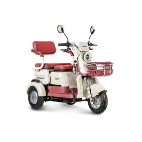 Электротрицикл Rutrike Gelbert Mercury 650, бело-красный