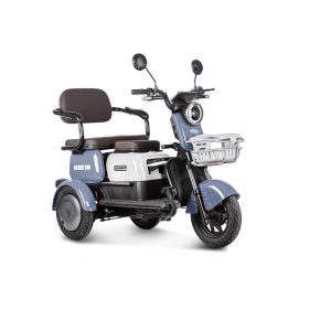 Электротрицикл Rutrike Gelbert Sun 650, фиолетово-белый