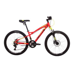 Велосипед Novatrack Tornado HD 24" красный 2024