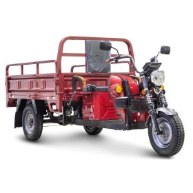Электротрицикл грузовой Rutrike D4 1800, красный