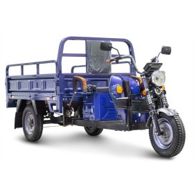 Электротрицикл грузовой Rutrike D4 1800, синий