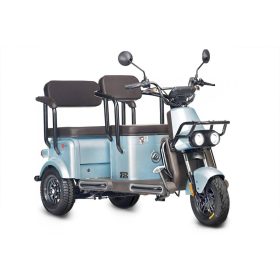 Электротрицикл Wanshida U1-X 800, молочно-белый
