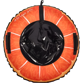 Тюбинг Snowstorm BZ-100 Orange (100 см), оранжевый с черным