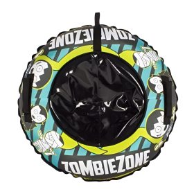 Тюбинг Snowstorm BZ-100 Zombiezone (100 см), зеленый с черным