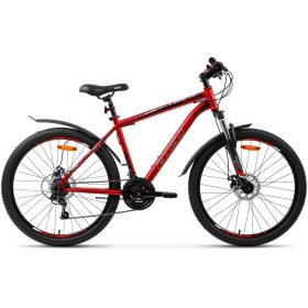 Велосипед Aist Quest Disc 26 2023 красно-черный