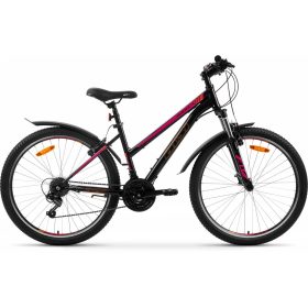 Велосипед Aist Quest W 26" черный (2023)