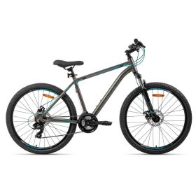 Велосипед Aist Rocky 1.0 Disс 26 серо-синий (2025)