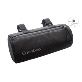 Сумка велосипедная нарульная Caanbag "Тубус" CAAN-TR-38Bl, черный