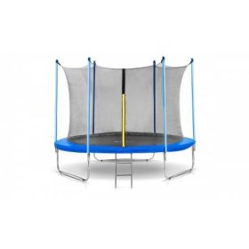Батут Atlas Sport 312 см (внутренняя сетка и лестница) Blue