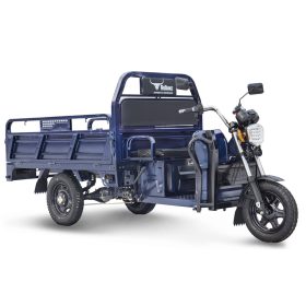 Электротрицикл грузовой Rutrike D4 1800 60V1200W , синий